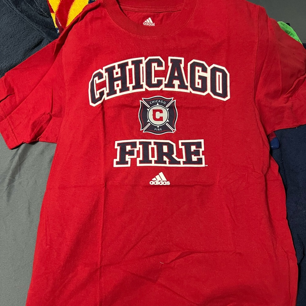 Adidas Chicago Fire Red T-Shirt